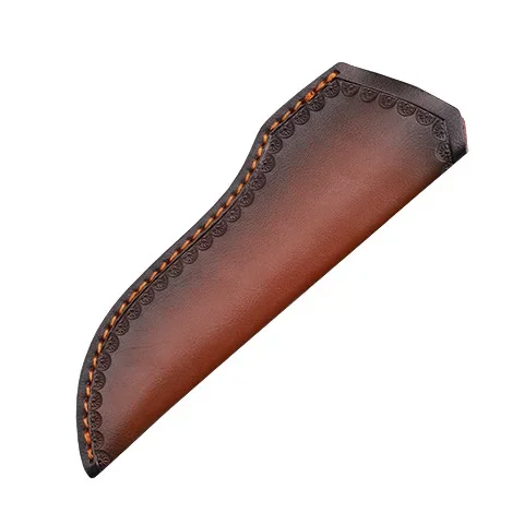 Bushcraft Knife Fixed - 22cm 고정 블레이드 나이프 칼집 엠보싱