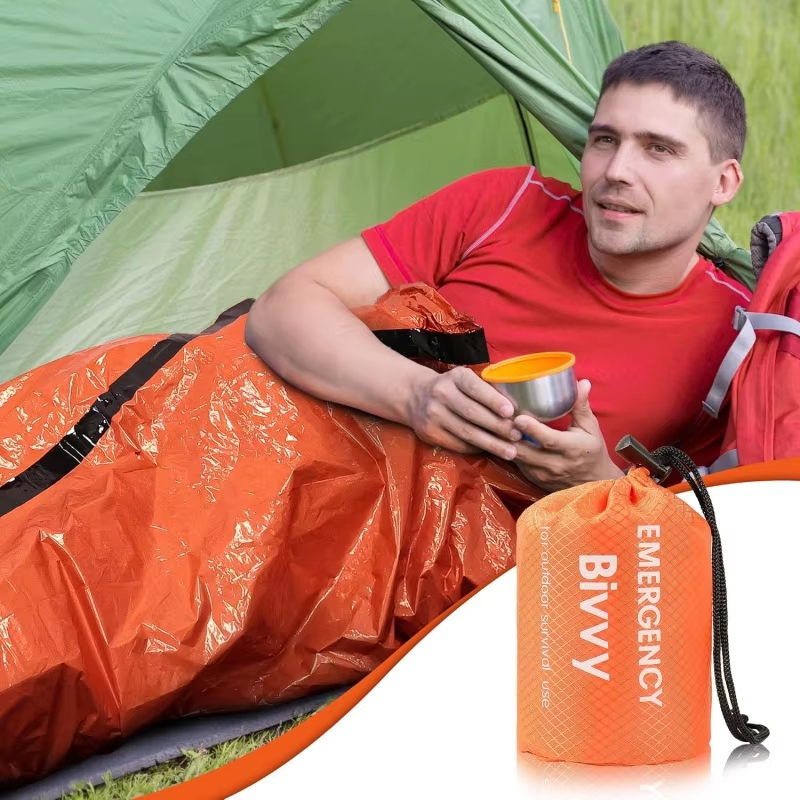 비상용 침낭, 생존용 담요, 단열 마일라 소재 비비백, - Bivy Bag Emergency 리뷰 및 가격