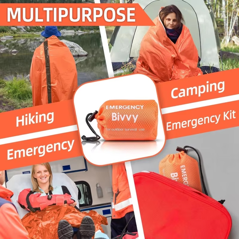 비상용 침낭, 생존용 담요, 단열 마일라 소재 비비백, - Bivy Bag Emergency 리뷰 및 가격