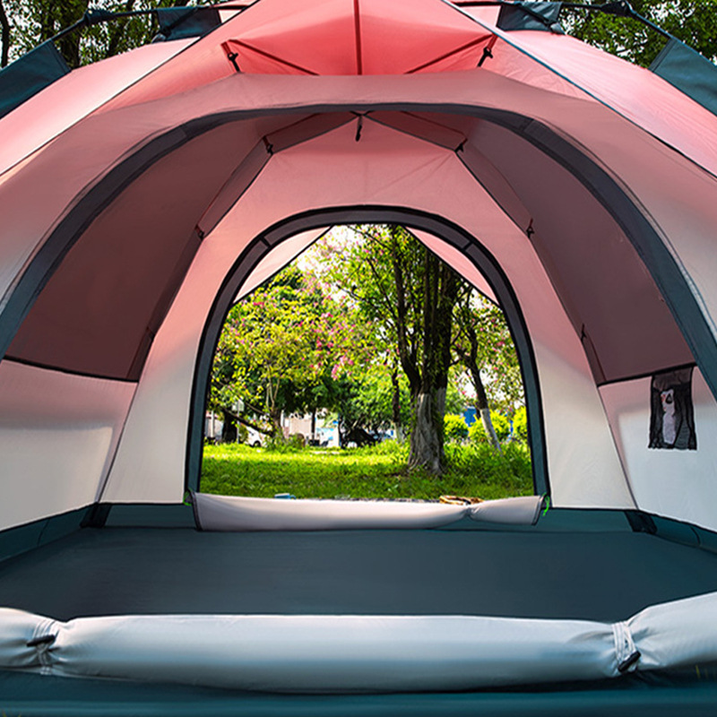가족 캠핑용 대형 텐트, 빠른 설치, 핑크 및 그린 텐 - Emergency Mylar Tent 리뷰 및 가격