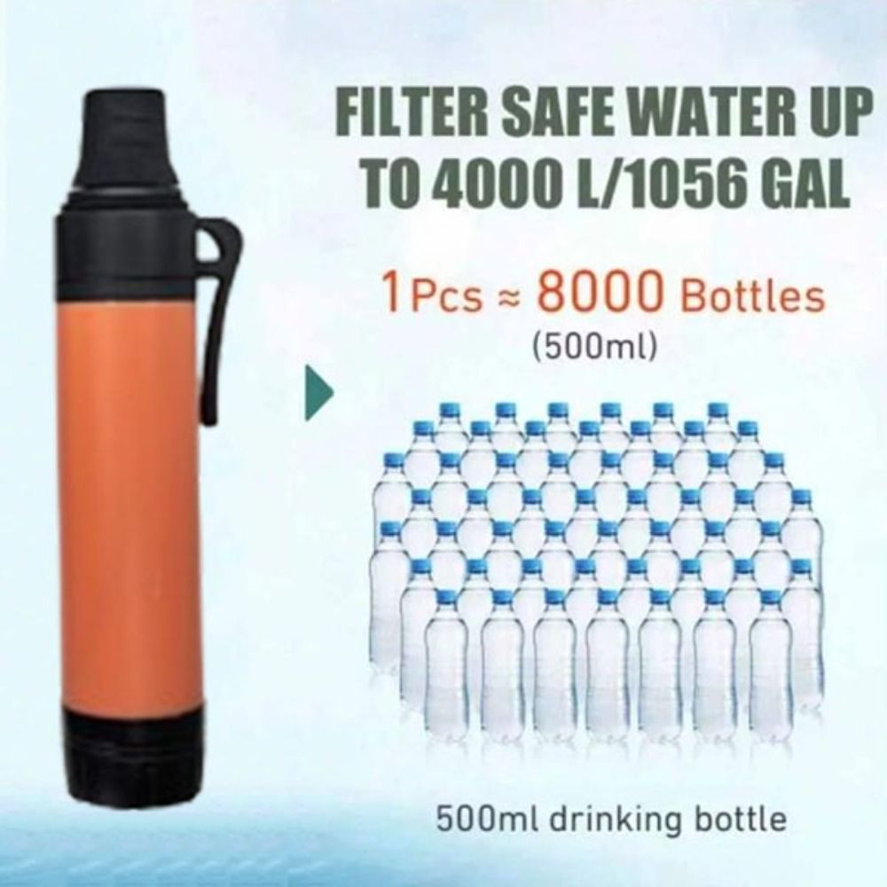 미니 미니 물 필터 빨대 정수기 휴대용 생존용 물 필터 - Water Purification Straw 리뷰 및 가격
